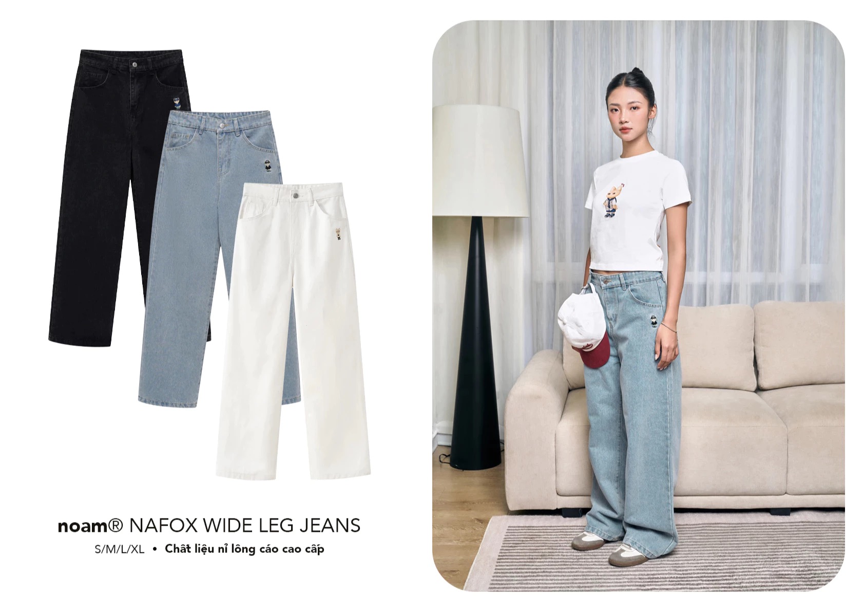 NOAM Styling Notes 2026 - 3 cách mix chân váy denim cho ngày đi làm